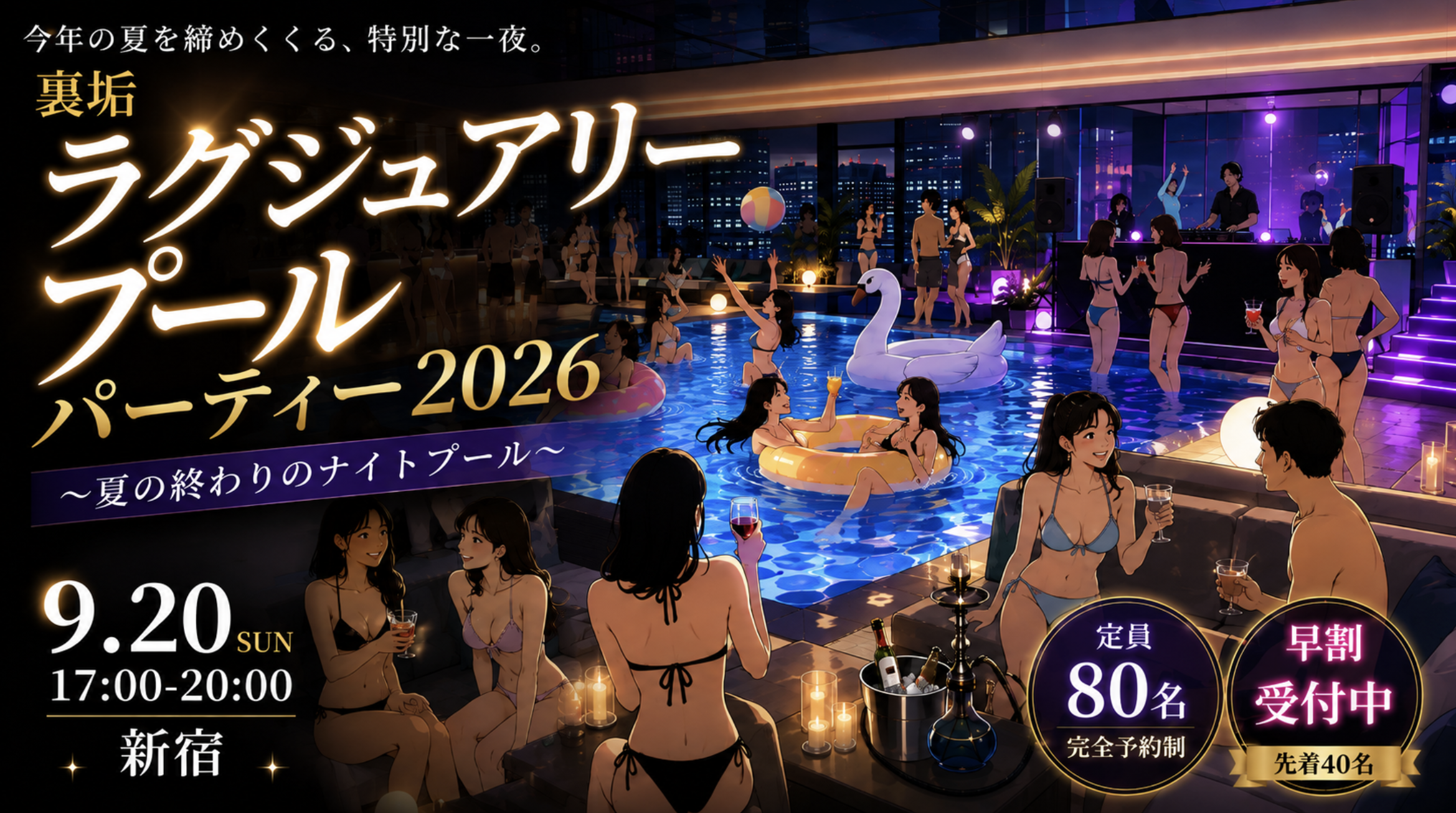 裏垢ラグジュアリープールパーティー2026
